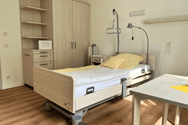 Zimmer der stationären Pflege des DRK Haus Maria vom Stein