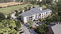 3D-Visualisierung - Außenansicht Generationenpark Lette
