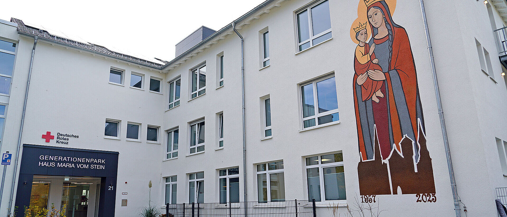 Außenansicht des DRK Haus Maria vom Stein