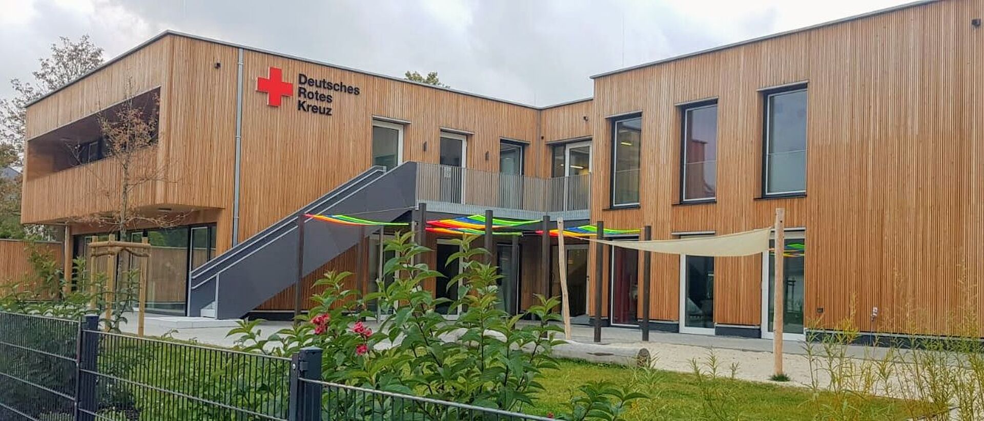 DRK Kita Villa einzigartig Außenansicht Außenansicht des Gebäudes der DRK Kita Villa einzigartig