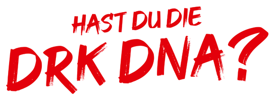 Schriftzug DRK DNA