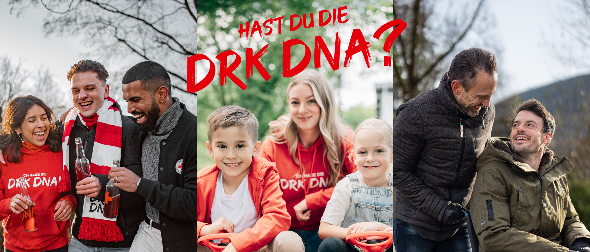 Darstellung der DRK-Mitarbeitenden; DRK DNA